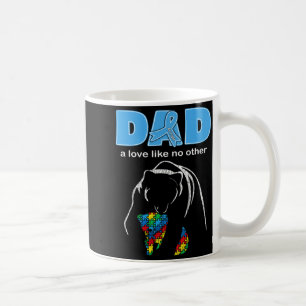 Autism Awareness Dad Father Love Proud Autism Son Coffee Mug