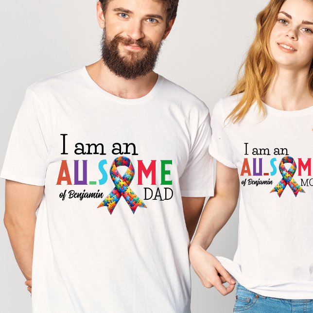 Autism Awareness DAD T-Shirt (Creator Uploaded)