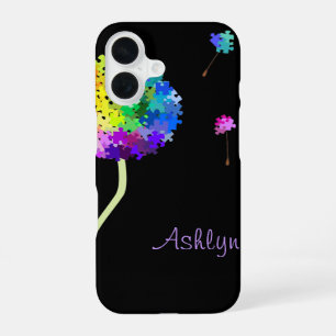 Autism Awareness Dandelion Wishes iPhone 16 Case