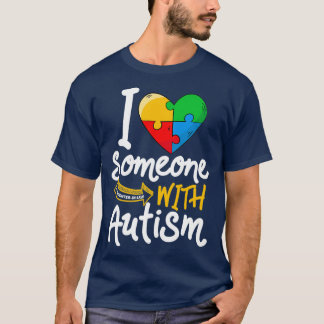Autism Awareness Daughter in law I Love Someone Wi T-Shirt