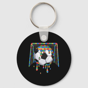 Autism Awareness Day Autistic Kids Boys Puzzles Dr Key Ring