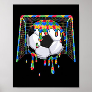 Autism Awareness Day Autistic Kids Boys Puzzles Dr Poster