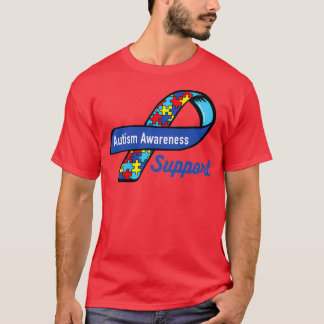 Autism awareness day food fast food restaurant t f T-Shirt