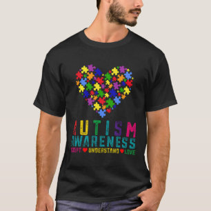 Autism Awareness Day Month Autism Mum Autism Dad T-Shirt