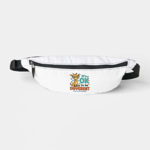 Autism Awareness Different Giraffe Vintage Shirt_1 Bum Bags