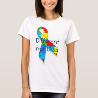 Autism awareness Different not Less t-shirt