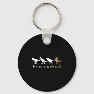 Autism Awareness Dinosaur Kid Boys Its Ok To Be Di Key Ring