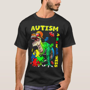 Autism Awareness Dinosaur T-Shirt