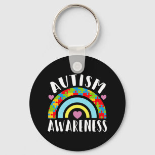 Autism Awareness Disabilities Month Key Ring