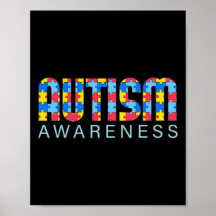 Autism Awareness Disabilities Month Support 1 Poster