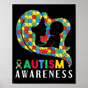Autism Awareness Disabilities Month Support Poster
