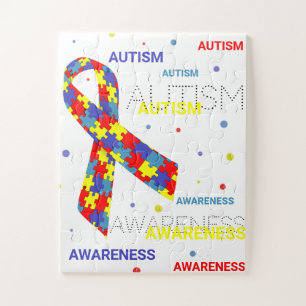 Autism Awareness dots Puzzle