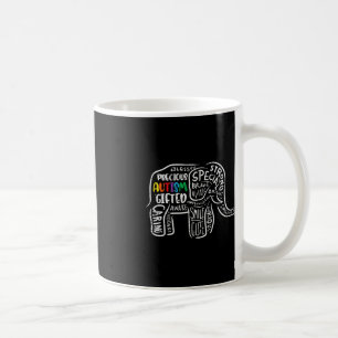 Autism Awareness Elephant Acceptance Autistic Men Coffee Mug