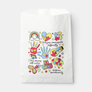 Autism Awareness Embrace Diversity Neuro Inclusive Favour Bag
