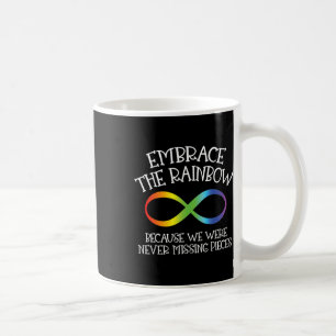 Autism Awareness Embrace The Rainbow Infinity Anti Coffee Mug