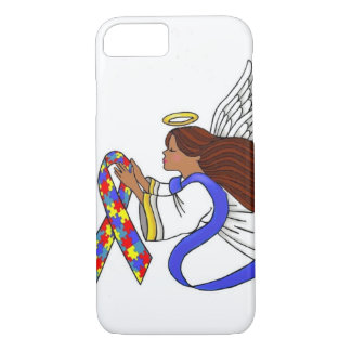 Autism Awareness Ethnic Angel iPhone 8/7 Case