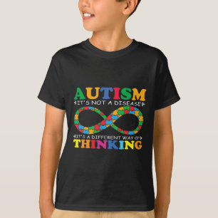 Autism Awareness Family It's Not A Disease Autism  T-Shirt