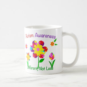 Autism Awareness Flowers Coffee Mug