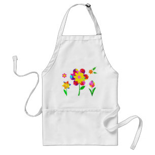 Autism Awareness Flowers Standard Apron