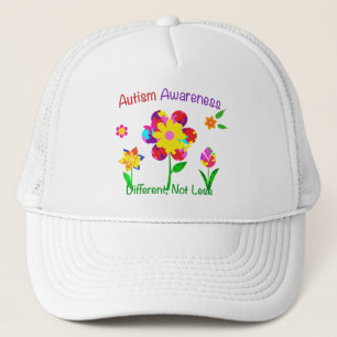 Autism Awareness Flowers Trucker Hat