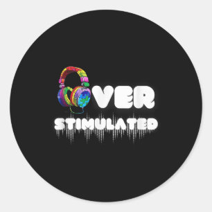 Autism Awareness, For Men, Women And Kids  Classic Round Sticker
