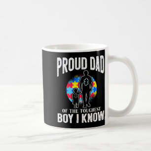 Autism Awareness For Proud Dad Support Autistic Ki Coffee Mug