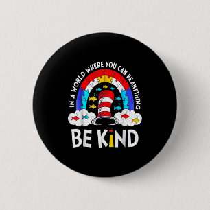Autism awareness for teacher why fit in doctor cat 6 cm round badge