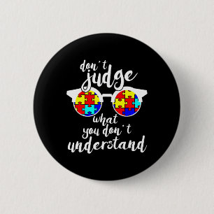 Autism Awareness Gift Design For Autistic Kids Awa 6 Cm Round Badge