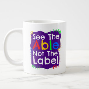 Autism Awareness Gifts Large Coffee Mug