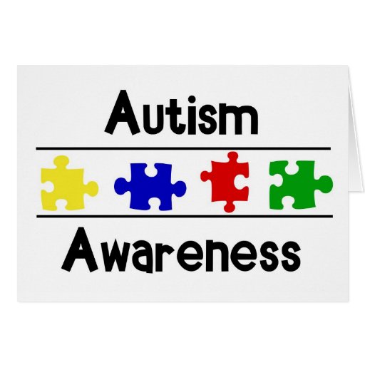Autism Awareness Greeting Cards | Zazzle