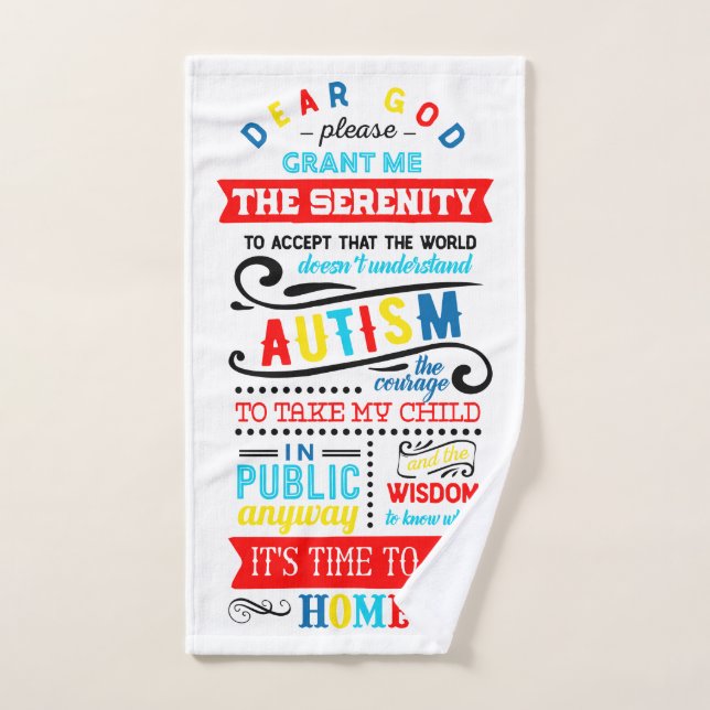 Autism Awareness Hand Towel (Hand Towel)