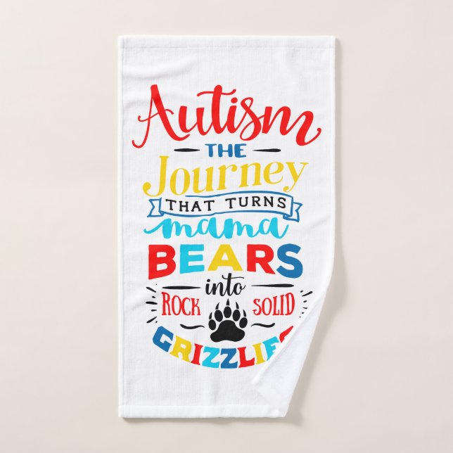 Autism Awareness Hand Towel (Hand Towel)