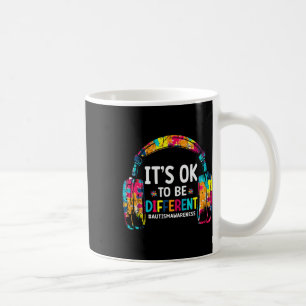 Autism Awareness Headphones Gamer Game Lover Men W Coffee Mug