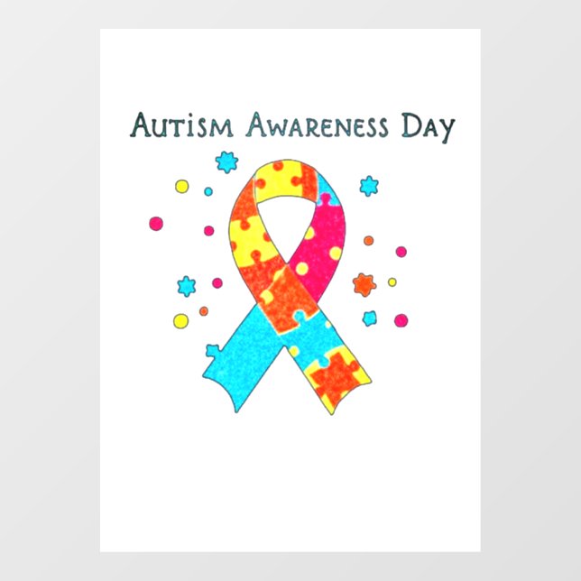 Autism Awareness Heart  (Sheet)
