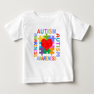 Autism Awareness Heart Baby T-Shirt