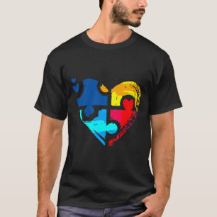 Autism Awareness Heart T-Shirt