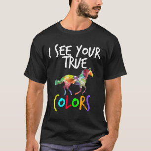 Autism Awareness Horse I See Your True Colours 1 T-Shirt