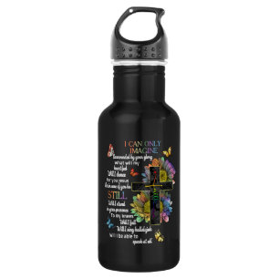 Autism Awareness I Can Only Imagine Jesus Faith 532 Ml Water Bottle