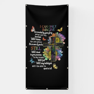 Autism Awareness I Can Only Imagine Jesus Faith Banner