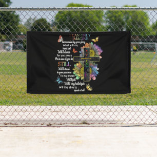 Autism Awareness I Can Only Imagine Jesus Faith Banner