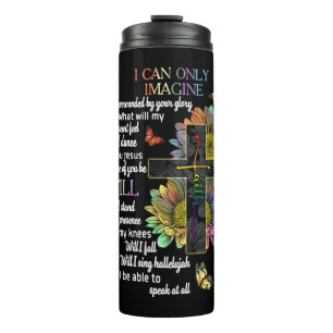 Autism Awareness I Can Only Imagine Jesus Faith Thermal Tumbler
