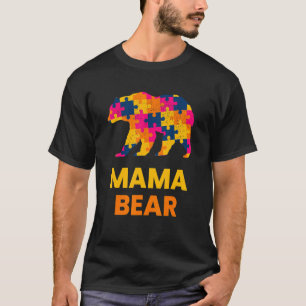 Autism Awareness I Love Someone With Autism Bear 3 T-Shirt