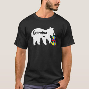 Autism Awareness I Love Someone With Autism Bear 8 T-Shirt