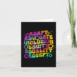 Autism Awareness Inclusion S Teacher Insational Card