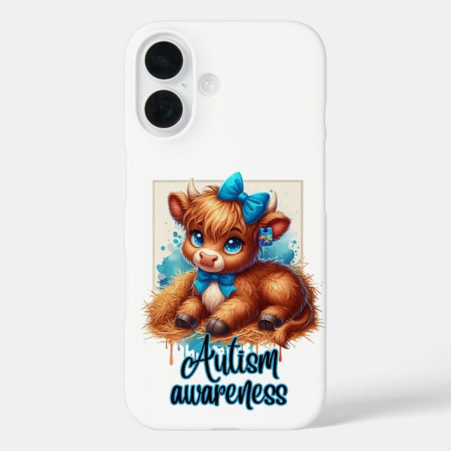 Autism Awareness Iphone case (Back)