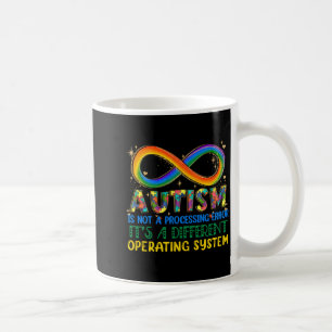 Autism Awareness It S A Different Operating System Coffee Mug