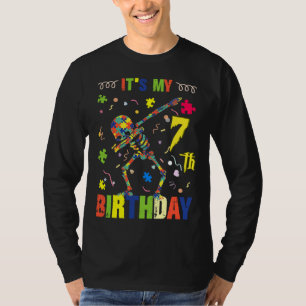 Autism Awareness It S My 7th Birthday T-Shirt