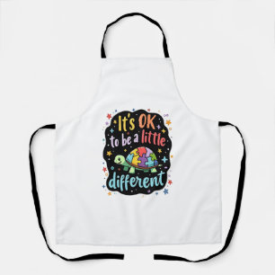 Autism Awareness It's Ok To Be A Little Different  Apron