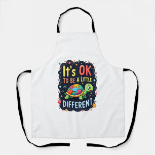 Autism Awareness It's Ok To Be A Little Different  Apron