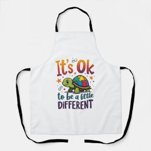 Autism Awareness It's Ok To Be A Little Different  Apron
